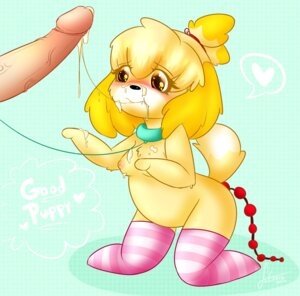 Rating: Explicit Score: 0 Tags: 2013 amber_eyes anal anal_beads anal_beads_in_ass anal_penetration animal_crossing anthro blush bodily_fluids breasts canid canine canis clothing collar cum cum_on_breasts cum_on_face cum_string domestic_dog duo e621 english_text erection female fur genital_fluids genitals heart_symbol hi_res humanoid_genitalia humanoid_penis isabelle_(animal_crossing) kneeling leash legwear male male/female mammal mostly_nude mrfatcakes nintendo object_in_ass penetration penis sex_toy sex_toy_in_ass sex_toy_insertion shih_tzu stockings text toy_dog vein veiny_penis yellow_body yellow_fur User: bunchy7s