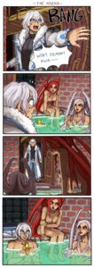 Rating: Questionable Score: 0 Tags: areola bathing blue_eyes breasts castlevania clothing coat comic demon e621 emlan english_text female group hair hi_res human humanoid humor konami male mammal nipples not_furry nude red_eyes red_hair rubber_duck soma_cruz text topwear trio water white_hair User: bunchy7s