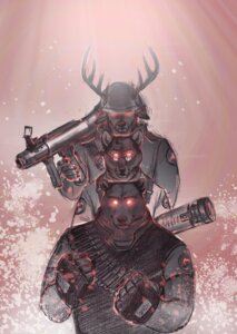 Rating: Safe Score: 0 Tags: 2013 alternate_species anthro antlers armor bear biped canid canine canis clothed clothing deer digital_media_(artwork) e621 front_view fully_clothed furrification group half-length_portrait headgear heavy_(team_fortress_2) helmet horn kessavel male mammal medic_(team_fortress_2) portrait red_theme soldier_(team_fortress_2) team_fortress_2 trio unavailable_at_source valve valve_corporation wolf User: bunchy7s