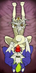 Rating: Explicit Score: 0 Tags: 1:2 all_fours animal_genitalia animal_penis anthro anus bed blue_body blue_fur brown_nose butt canid canine canine_genitalia canine_penis canis doggystyle duo e621 erection eyes_closed female female_penetrated from_behind_position fur furniture genitals grabbing_sheets green_hair hair hi_res kneeling knot male male/female male_penetrating male_penetrating_female mammal nevaro_blackfang nude penetration penile penile_penetration penis penis_in_vagina red_penis sex shiro_(dogbone) spread_legs spreading tail tan_body tan_fur vaginal vaginal_penetration vulva white_hair wolf xenoforge User: bunchy7s