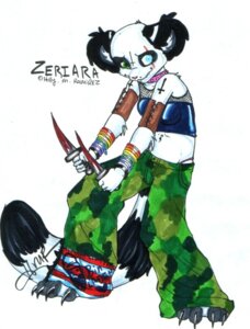Rating: Questionable Score: 0 Tags: 4_toes 5_fingers anthro biped black_body black_fur blood blood_on_object blood_on_weapon blue_eyes bodily_fluids bottomwear bracelet character_name claws clothing dual_wielding e621 eye_scar facial_scar feet female fingers fur glamfur green_eyes heterochromia holding_object holding_weapon jewelry knife lemur mammal melee_weapon midriff pants primate ring-tailed_lemur scar simple_background solo standing strepsirrhine tail tattoo text toes weapon white_background white_body white_fur zeriara zeriara_(character) User: bunchy7s Rating: Questionable Score: 0 Tags: 4_toes 5_fingers anthro biped black_body black_fur blood blood_on_object blood_on_weapon blue_eyes bodily_fluids bottomwear bracelet character_name claws clothing dual_wielding e621 eye_scar facial_scar feet female fingers fur glamfur green_eyes heterochromia holding_object holding_weapon jewelry knife lemur mammal melee_weapon midriff pants primate ring-tailed_lemur scar simple_background solo standing strepsirrhine tail tattoo text toes weapon white_background white_body white_fur zeriara zeriara_(character) User: bunchy7s