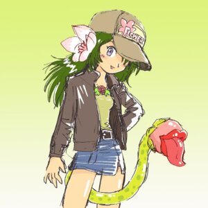 Rating: Safe Score: 0 Tags: 1:1 baseball_cap bottomwear clothing disguise e621 elemental_creature feed_me_seymour female flora_fauna flower green_hair hair hat headgear headwear humanoid jacket looking_at_viewer low_res not_furry plant pukao shirt simple_background skirt smile solo tail tail_mouth tentacle_mouth tentacles tongue topwear trick unusual_anatomy unusual_tail User: bunchy7s