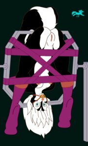 Rating: Explicit Score: 0 Tags: anthro bdsm blue_eyes bondage bound breasts e621 female genitals harness lonefox mammal mephitid nipples raised_tail skunk solo submissive submissive_female swivel tail vulva User: bunchy7s