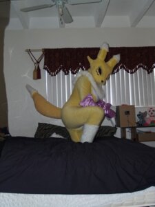 Rating: Safe Score: 0 Tags: 3:4 anthro bandai_namco bed black_sclera butt canid canine clothing cosplay costume digimon digimon_(species) e621 female franchii-manchii fur furniture fursuit grandfathered_content mammal photography_(artwork) real renamon solo white_body white_fur yellow_body yellow_fur User: bunchy7s