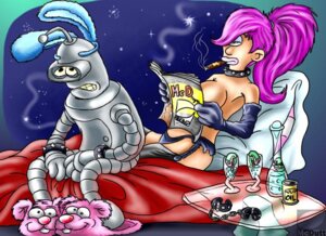 Rating: Explicit Score: 0 Tags: bender_bending_rodriguez breasts female futurama purple_hair rule34 turanga_leela User: bunchy7s