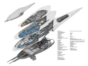 Rating: Safe Score: 0 Tags: 4:3 antar cross_section detailed e621 english_text exploded-view_drawing hi_res ipoke science_fiction si'itian simple_background spacecraft technical_illustration text vehicle white_background zero_pictured User: bunchy7s