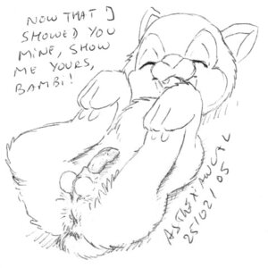 Rating: Explicit Score: 0 Tags: 2005 anus asthexiancal balls bambi_(film) cub disney feral gay male male_cub male_only monochrome penis rabbit rule34 sketch tagme testicles thumper User: bunchy7s