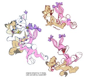 Rating: Explicit Score: 0 Tags: anal anal_penetration anthro anthro_on_anthro babs_bunny ball_fondling ball_lick balls bandai_namco bodily_fluids canon_x_oc cum cum_inside digimon digimon_(species) e621 ear_tuft english_text erection eyewear felid fellatio female fondling fur gatomon genital_fluids genitals glasses group ishoka lagomorph leporid licking male male/female mammal nude oral penetration penile penis pietro rabbit russek1987 sex tail text tiny_toon_adventures tongue tongue_out toony tuft vulva warner_brothers white_body white_fur User: bunchy7s