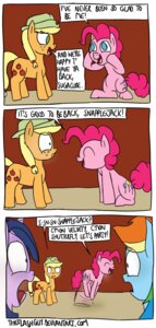 Rating: Safe Score: 0 Tags: 2012 applejack_(mlp) blonde_hair blue_body blue_eyes blue_fur clothing comic cowboy_hat cutie_mark dialogue e621 earth_pony english_text equid equine female feral freckles friendship_is_magic fur green_eyes group hair hasbro hat headgear headwear hi_res horn horse mammal multicolored_hair my_little_pony mythological_creature mythological_equine mythology pink_body pink_fur pink_hair pinkie_pie_(mlp) pony purple_eyes purple_hair quadruped rainbow_dash_(mlp) rainbow_hair smile tail text theflashguy twilight_sparkle_(mlp) two_tone_hair unicorn User: bunchy7s