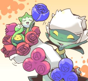 Rating: Safe Score: 0 Tags: ambiguous_gender blush budew crepix digital_media_(artwork) e621 elemental_creature elemental_humanoid eyes_closed flora_fauna flower flower_(anatomy) flower_creature flower_humanoid generation_3_pokemon generation_4_pokemon group humanoid looking_at_viewer nintendo plant plant_humanoid pokemon pokemon_(species) rose_creature roselia roserade simple_background smile solo_focus standing User: bunchy7s