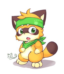 Rating: Safe Score: 0 Tags: ambiguous_gender anthro blush clothing daww e621 green_kerchief green_neckerchief huiro kerchief mammal neckerchief neckwear procyonid raccoon solo tail User: bunchy7s