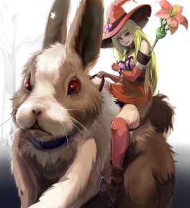 Rating: Safe Score: 0 Tags: digital_media_(artwork) duo e621 female feral human lagomorph leporid mammal melee_weapon micro polearm rabbit riding staff straddling tokoya weapon User: bunchy7s