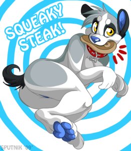 Rating: Explicit Score: 0 Tags: 2009 abstract_background alaskan_klee_kai anthro belly blue_inner_ear blue_nose blue_pawpads blue_vulva bone breasts canid canine canis chew_toy collar collar_only digitigrade dog_toy domestic_dog e621 feet female food fur genitals grey_body grey_fur lying mammal medium_breasts mouth_hold muzz muzz_(muzz) nude object_in_mouth on_side paw_pose pawpads pet_toy pet_toy_in_mouth playful pose short_tail signature simple_background solo spiral_background spitz sputnik_(artist) tail vulva white_belly white_body white_fur yellow_eyes User: bunchy7s