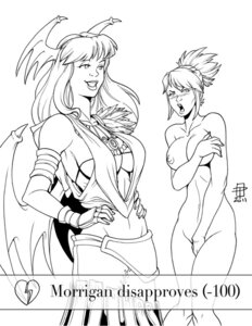 Rating: Explicit Score: 0 Tags: 2010s 2011 2girls annoyed big_breasts bioware black_and_white breasts callmepo capcom clothing cosplay crossover darkstalkers dragon_age dragon_age_origins eastern_and_western_character embarrassed embarrassed_nude_female enf female female_only large_breasts monochrome morrigan_(dragon_age) morrigan_(dragon_age)_(cosplay) morrigan_aensland multiple_females multiple_girls naked name_connection nipples nude nude_female rule34 smile source_request User: bunchy7s