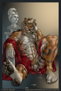 Rating: Explicit Score: 0 Tags: alpha0 amber_eyes balls bodily_fluids brown_hair claws clothed clothing countershading cum e621 feet felid flaccid genital_fluids genitals hair hindpaw looking_at_viewer male mammal muscular muscular_male open_clothing open_robe pantherine paws penis plantigrade robe sitting solo stripes text tiger url User: bunchy7s