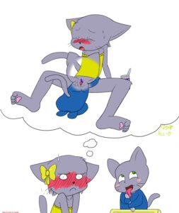 Rating: Explicit Score: 0 Tags: accessory age_difference anthro anus bittersweet_candy_bowl black_nose blush bodily_fluids bottomless bow_(feature) bow_accessory bow_ribbon brother_(lore) brother_and_sister_(lore) chris_(bcb) clothed clothing cunnilingus duo e621 embarrassed eyes_closed fantasizing female food food_fetish food_play fur genitals green_eyes grey_body grey_fur hair_accessory hair_bow hair_ribbon haley_(bcb) hi_res incest_(lore) kneeling larger_female licking looking_away looking_pleasured male male/female nebulastargarden onesie open_mouth oral pawpads paws pink_tongue ribbons sex sibling_(lore) simple_background sister_(lore) sitting size_difference smaller_male spread_legs spreading sweat tail thought_bubble tongue tongue_out vaginal vulva whiskers white_background young young_anthro User: bunchy7s