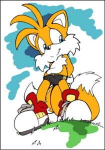 Rating: Questionable Score: 0 Tags: anthro big_eyes big_head black_border blonde_hair blue_eyes border bulge canid canine clothed clothing e621 embarrassed emerald-physics fox hair male mammal miles_prower multi_tail sega shy skimpy smile solo sonic_the_hedgehog_(series) speedo swimwear tail toony topless young User: bunchy7s