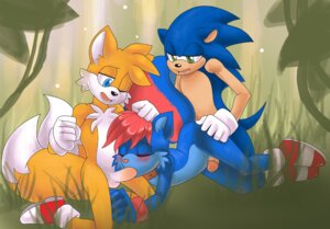 Rating: Explicit Score: 0 Tags: anal anal_penetration anthro anthro_on_anthro blue_body blue_fur canid canine canon_x_oc clothing day detailed_background digital_drawing_(artwork) digital_media_(artwork) double_penetration e621 erection eulipotyphlan fan_character fellatio footwear forest fox fur furry genitals group group_sex hedgehog humanoid_genitalia humanoid_penis interspecies kneeling male male/male male_only male_penetrated male_penetrating male_penetrating_male mammal miles_prower multiple_males nature nude oral oral_penetration original_character outdoors outside penetration penile penis plant rule34 sega sex shoes sonic_(series) sonic_the_hedgehog sonic_the_hedgehog_(series) spitroast syberfox tail tails tails_the_fox threesome tree trio wood yaoi User: bunchy7s