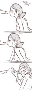 Rating: Explicit Score: 0 Tags: 1girls blushing cum cumshot disembodied_penis ecarlate facial female ibis_(pilotwings) licking_penis male monochrome offscreen_male penis pilotwings_64 rule34 sex tagme User: bunchy7s
