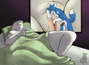 Rating: Explicit Score: 0 Tags: 2010 anthro bed bed_sheet bedding black_penis bloodhound_(artist) bodily_fluids canid canine canis clitoris digital_media_(artwork) domestic_dog duo e621 erection extreme_size_difference eyes_closed female fisting fox furniture genital_fluids genitals humanoid_genitalia humanoid_penis humanoid_vulva large_female lying male male/female mammal micro nik_(sonicfox) nude on_back penetration penis precum sex size_difference sleep_sex sleeping smaller_male tail vaginal vaginal_fisting vaginal_penetration vulva User: bunchy7s