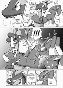 Rating: Explicit Score: 0 Tags: anthro anthrofied bodily_fluids breasts canid canine comic cum dialogue digital_media_(artwork) duo e621 english_text erection featureless_breasts female fur generation_4_pokemon genital_fluids genitals greyscale kurohane_karasu lagomorph lopunny lucario male male/female mammal monochrome nintendo nude penis pokemon pokemon_(species) pokemorph sex tail text vulva User: bunchy7s