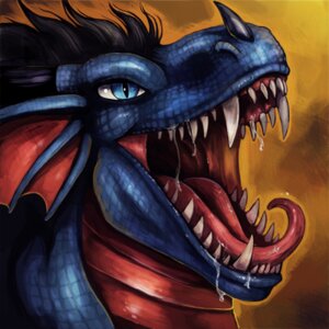 Rating: Safe Score: 0 Tags: 1:1 ambiguous_gender black_hair blue_body blue_eyes blue_skin bust_portrait dragon e621 fangs frill_(anatomy) gaping_mouth hair horn icon long_fangs low_res mane membrane_(anatomy) membranous_frill mouth_shot mythological_creature mythological_scalie mythology open_mouth portrait salthanath scalie solo teeth tongue tongue_out vorelord User: bunchy7s