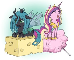 Rating: Safe Score: 0 Tags: 2012 arthropod candy changeling_(mlp) cheese cotton_candy crown dairy_products dessert duo e621 equid equine female feral food friendship_is_magic green_eyes hair hasbro headgear horn insect_wings keterok long_hair mammal multicolored_hair my_little_pony mythological_creature mythological_equine mythology princess_cadance_(mlp) quadruped queen_chrysalis_(mlp) simple_background swiss_cheese tail unicorn wings young User: bunchy7s
