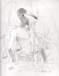 Rating: Safe Score: 0 Tags: 2011 anthro avian beak bird clothed clothing e621 egyptian feathered_wings feathers gloves_(marking) greyscale heather_bruton ibis jewelry lily_pad long_neck male markings monochrome necklace partially_submerged pelecaniform plant sketch solo threskiornithid topless water wings User: bunchy7s Rating: Safe Score: 0 Tags: 2011 anthro avian beak bird clothed clothing e621 egyptian feathered_wings feathers gloves_(marking) greyscale heather_bruton ibis jewelry lily_pad long_neck male markings monochrome necklace partially_submerged pelecaniform plant sketch solo threskiornithid topless water wings User: bunchy7s