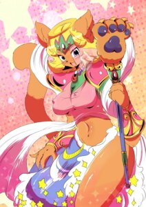Rating: Questionable Score: 0 Tags: anthro clothed clothing e621 felid female jewelry mammal melee_weapon mochidango nipple_outline nipples pawpads paws polearm solo staff standing star tail weapon User: bunchy7s