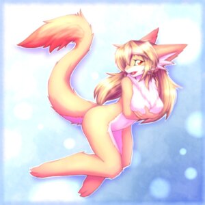 Rating: Questionable Score: 0 Tags: 1:1 anthro breasts canid canine e621 female fox fur hair hazukikai hi_res mammal solo User: bunchy7s