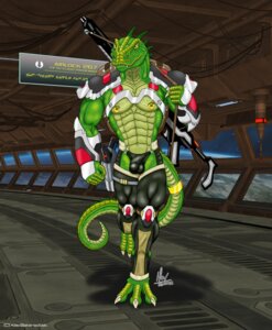 Rating: Explicit Score: 0 Tags: abs anthro armor biceps big_muscles biped bulge claws clothed clothing e621 fangs gun hi_res holding_gun holding_object holding_ranged_weapon holding_weapon iguana iguanid kaa_bakensobek lizard male muscular muscular_anthro muscular_male nipple_piercing nipples pecs piercing ranged_weapon reptile scalie skimpy solo standing tail teeth tight_clothing walking weapon yellow_eyes User: bunchy7s