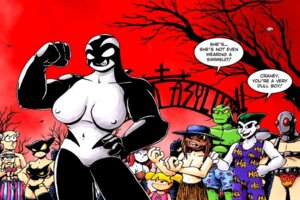 Rating: Questionable Score: 0 Tags: 3:2 anthro anthrofied aquatic arkham_asylum baby_doll_(batman) batman_(series) biceps breasts catwoman cetacean clothing dc_comics dolphin drake_fenwick e621 female firefly_(dc) group humor killer_croc male mammal muscular muscular_female nipples oceanic_dolphin orca orca_(dc) poison_ivy_(dc_comics) scarecrow_(dc) scarface_(dc) smile swimwear the_joker toothed_whale ventriloquist_(dc) villainous white_nipples User: bunchy7s