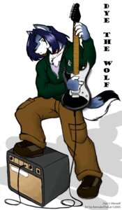 Rating: Safe Score: 0 Tags: 2005 5_fingers amplifier anthro beard biped black_body black_fur black_nose blue_body blue_fur blue_hair bottomwear brown_eyes canid canine canis cargo_pants chest_tuft clothed clothing collarbone colored_sketch e621 electric_guitar facial_hair fingerless_(marking) fingers footwear fully_clothed fur guitar hair holding_musical_instrument holding_object jacket jewelry kensukethecat male mammal music musical_instrument necklace pants playing_guitar playing_music plucked_string_instrument shoes simple_background sketch solo speaker standing step_pose string_instrument tail text topwear tuft white_background white_body white_fur wolf User: bunchy7s