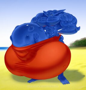 Rating: Explicit Score: 0 Tags: alien amphibian animate_inanimate balls barely_contained barely_contained_penis beach big_balls big_penis borisalien bulge clothed clothing detailed_background diplocaulus e621 genitals glistening half-erect huge_penis hyper hyper_genitalia hyper_penis inflatable living_inflatable male muscular muscular_male nectrid outside penis sand seaside skimpy sky solo speedo swimwear topless User: bunchy7s