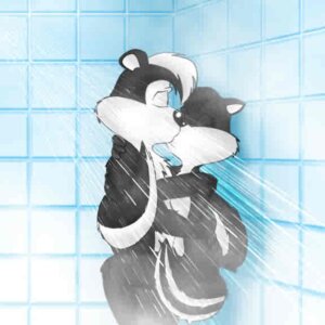 Rating: Safe Score: 0 Tags: 1:1 2007 anthro bathroom black_body black_fur canon_couple convenient_censorship detailed_background digital_media_(artwork) domestic_cat drevil duo e621 felid feline felis female fur hug inside interspecies kiss_on_lips kissing looney_tunes male male/female mammal mephitid naturally_unclothed nude nude_anthro nude_female nude_male penelope_pussycat pepe_le_pew romantic romantic_couple shower skunk striped_skunk tail tail_censorship toony warner_brothers white_body white_fur User: bunchy7s