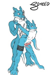 Rating: Explicit Score: 0 Tags: 2boys anthro blue digimon duo exveemon flamedramon furry gay greed_(artist) male male_only penis rule34 scalie yaoi User: bunchy7s