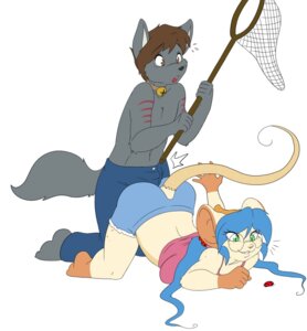 Rating: Explicit Score: 0 Tags: 2012 all_fours anthro arthropod beetle bell bent_over blue_hair bottomwear breasts brown_eyes brown_hair bulge butt butterfly_net canid canine canis clothed clothing collar cucujoid denim denim_bottomwear denim_clothing duo e621 eyewear female freckles fur glasses green_eyes grinding hair hi_res holding_net hot_dogging house_mouse insect jasmine_(skidd) jeans ladybug long_hair male male/female mammal mouse murid murine net pants rodent sex short_hair shorts skidd tail topless white_body white_fur wolf User: bunchy7s