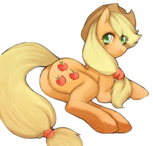 Rating: Questionable Score: 0 Tags: applejack_(mlp) butt clothing cowboy_hat e621 earth_pony equid equine female feral friendship_is_magic green_eyes hasbro hat headgear headwear hi_res horse looking_at_viewer mammal my_little_pony pony quadruped ronnie92 solo tail User: bunchy7s