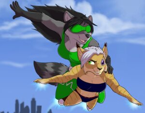 Rating: Questionable Score: 0 Tags: 2014 anthro blind blindfold breasts cloud cybernetics disability duo e621 evay fcsimba felid feline female flying green_eyes hair lynx machine mammal mask mrduhast outside procyonid raccoon sky skyline stripes superhero User: bunchy7s