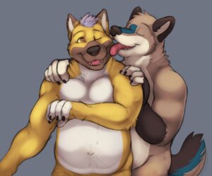Rating: Safe Score: 0 Tags: 2014 anthro black_nose canid canine canis cuddling domestic_dog duo e621 eyes_closed fur hair happy horrorbuns licking male male/male mammal nude overweight rizzja sheppymilo simple_background tan_body tan_fur tongue tongue_out yellow_body yellow_eyes yellow_fur User: bunchy7s