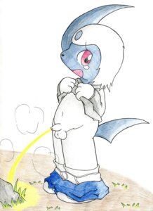 Rating: Explicit Score: 0 Tags: absol anthro anthrofied balls bodily_fluids briefs clothed clothing colored_pencil_(artwork) e621 flaccid foreskin generation_3_pokemon genital_fluids genitals gohami humanoid_genitalia humanoid_penis looking_at_viewer male male_peeing nintendo open_mouth partially_clothed peeing penis pokemon pokemon_(species) pokemorph red_eyes simple_background solo tail tears tighty_whities traditional_media_(artwork) underwear underwear_down urine urine_pool urine_stream white_background white_briefs white_clothing white_underwear young young_anthro User: bunchy7s