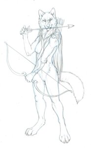 Rating: Explicit Score: 0 Tags: anthro archer arrow_(weapon) bow_(weapon) bow_and_arrow breasts canid canine canis claws e621 female fur furry genitals hibbary holding_object holding_weapon looking_at_viewer mammal monochrome nipples nude plain_background pussy quiver_(object) ranged_weapon rule34 simple_background sketch solo tail vulva weapon white_background wolf User: bunchy7s
