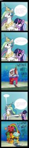 Rating: Safe Score: 0 Tags: 2013 crossover crown cutie_mark dialogue duo e621 english_text equid equine exclamation_point feathered_wings feathers female feral flower flower_cloud_(spongebob) friendship_is_magic fur hair hasbro headgear hi_res horn long_image mammal multicolored_hair my_little_pony mythological_creature mythological_equine mythology nickelodeon open_mouth parody pink_hair plant princess princess_celestia_(mlp) purple_body purple_eyes purple_fur purple_hair quadruped question_mark royalty screencap smile sonikku001 spongebob_squarepants tail tall_image text twilight_sparkle_(mlp) two_tone_hair unavailable_at_source weenie_hut_jr's white_body white_feathers winged_unicorn wings User: bunchy7s