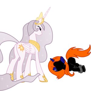 Rating: Questionable Score: 0 Tags: 1:1 bdsm blindfold blue_body bondage bound crown cutie_mark duo e621 equid equine fan_character feathered_wings feathers female friendship_is_magic hair hasbro headgear heart_taker horn mammal my_little_pony mythological_creature mythological_equine mythology orange_hair princess_celestia_(mlp) princess_molestia sensory_deprivation simple_background spartanpony unicorn white_background winged_unicorn wings User: bunchy7s