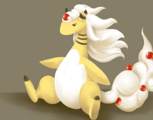 Rating: Safe Score: 0 Tags: black_body black_skin brown_eyes e621 feet generation_6_pokemon grey_background hair happy long_hair male mega_ampharos mega_evolution nintendo nude nurinaki orb pokemon pokemon_(species) raised_arm simple_background sitting smile solo spread_legs spreading white_body white_hair white_skin yellow_body yellow_skin User: bunchy7s