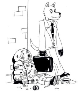 Rating: Safe Score: 0 Tags: anthro begging black_and_white bottomwear can canid canine canis clothed clothing container domestic_dog duo e621 footwear fully_clothed gloves handwear hat headgear headwear homeless jacket male mammal monochrome outside pants shoes simple_background suit suitcase tail topwear trash unknown_artist white_background User: bunchy7s Rating: Safe Score: 0 Tags: anthro begging black_and_white bottomwear can canid canine canis clothed clothing container domestic_dog duo e621 footwear fully_clothed gloves handwear hat headgear headwear homeless jacket male mammal monochrome outside pants shoes simple_background suit suitcase tail topwear trash unknown_artist white_background User: bunchy7s