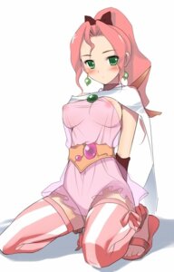Rating: Questionable Score: 0 Tags: blush breasts earrings female female_only final_fantasy final_fantasy_iv final_fantasy_iv_the_after green_eyes hima human jewelry kneeling looking_at_viewer nipples pink_hair ponytail porom rule34 sandals see-through simple_background solo tied_hair white_background User: bunchy7s