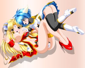 Rating: Explicit Score: 0 Tags: 2girls blush breast_grab breasts broccoli female galaxy_angel imai_kazunari mint_blancmanche multiple_females multiple_girls ranpha_franboise rule34 squeeze thighhighs yuri User: bunchy7s