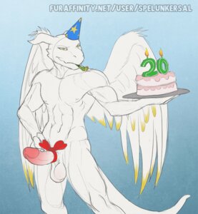 Rating: Explicit Score: 0 Tags: 1boy abs balls blue_background bow burning_candles cake candles dragon erect_penis erection feathers food furry hat horns male male_only muscles muscular neoflamedramon nipples nude number party_hat penis plate ribbon rule34 scalie sketch spelunker_sal standing tail testicles text uneven_balls white_fur wings User: bunchy7s