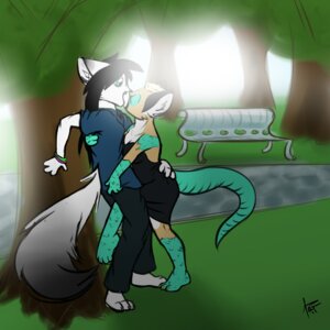 Rating: Safe Score: 0 Tags: 1:1 3_toes 4_toes animal_legs anthro arctic_fox barefoot canid canine chimera claws clothing dress duo e621 feet female fibonacci fox hi_res hybrid kissing male male/female mammal plantigrade scalie siroc tail toes true_fox User: bunchy7s